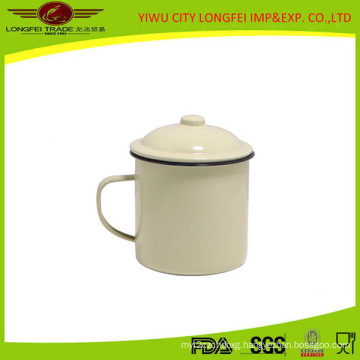 Chenp Enamel Mug with Enamel Hand/Lid